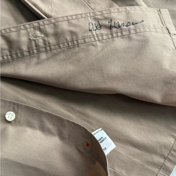 Vintage Dior Tan Button Down Shirt - unisex -size L - Picture 11 of 11